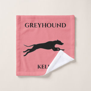Greyhound wash cloth. wash cloth