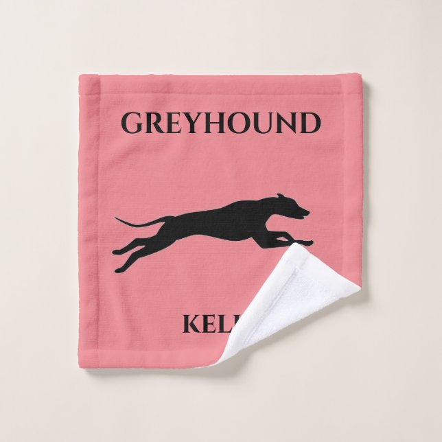 Greyhound wash cloth. wash cloth (Wash Cloth)