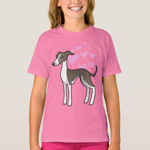 Greyhound / Whippet / Italian Greyhound Love T-Shirt