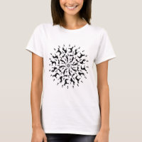 Greyhound Whippet Mandala Circle