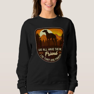 Greyhound Windhound Dog Breed 29 Sweatshirt