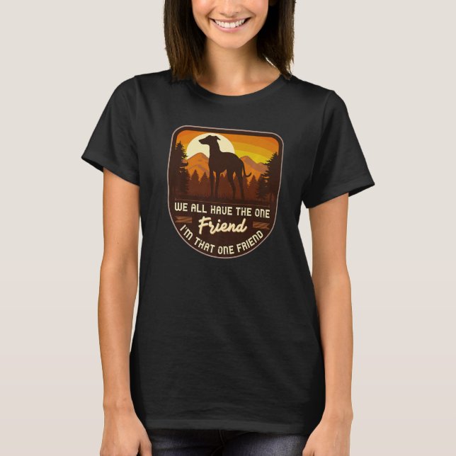 Greyhound Windhound Dog Breed  29 T-Shirt (Front)