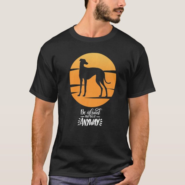 Greyhound Windhound Dog Breed  6 T-Shirt (Front)