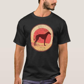 Greyhound Windhound Retro  23 T-Shirt