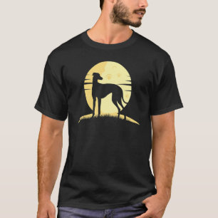 Greyhound Windhound Retro 5 T-Shirt