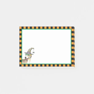 Greyhound Witch Post-it Notes