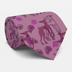 Greyhounds Love Pink Galgos Doggo Tie