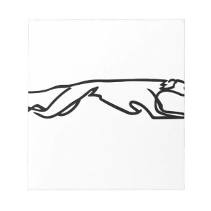 Greyhounds Notepad