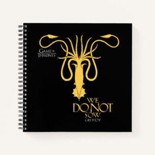 Greyjoy Sigil - We Do Not Sow Notebook