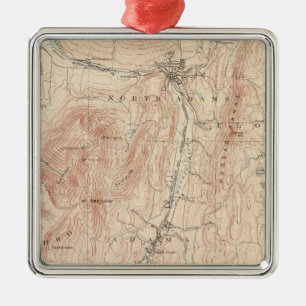 Greylock, Massachusetts Metal Tree Decoration