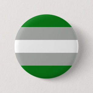 Greyromantic Pride Flag 6 Cm Round Badge