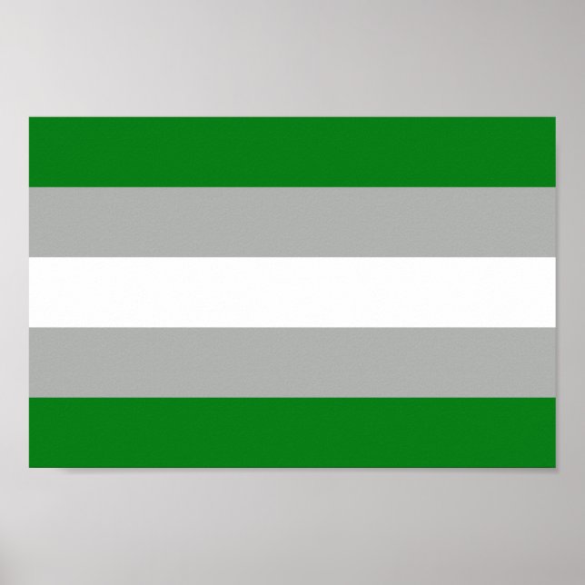 Greyromantic Pride Poster (Front)