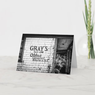 Grey's General Store Greeting Card