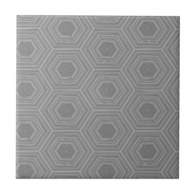 Greys Hexagon Galaxy Tile (Front)