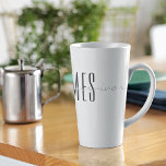 Greys, Monogram, Script i'm a survivor 17oz Latte Mug<br><div class="desc">Stylish large latte mug with dark grey initials and "i'm a survivor" in a soft grey modern script. Change or remove the initials and text using the simple Template provided. Also available in a 12oz size. I'm a survivor x2 and I wanted to make a gift or keepsake with a...</div>