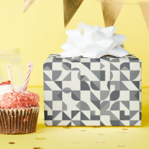 Greyscale Harmony Wrapping Paper
