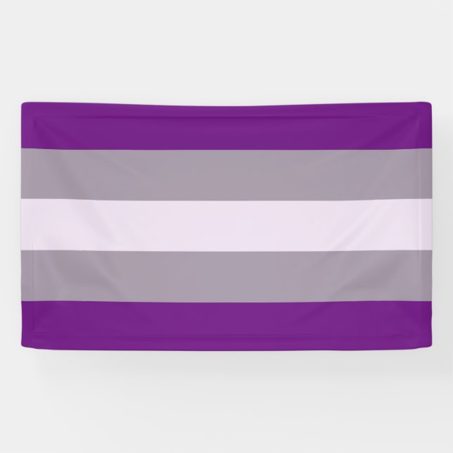 Greysexual Pride Banner (Horizontal)