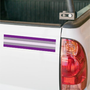 Greysexual Pride Bumper Sticker