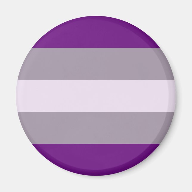 Greysexual Pride Flag Magnet (Front)