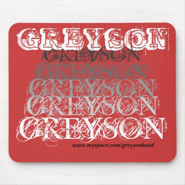 GREYSON, GREYSON, GREYSON MOUSE PAD (Front)