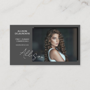 Greystone Talent Business Card   Mini Comp Card