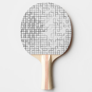 Grid Locked Ping Pong Paddle