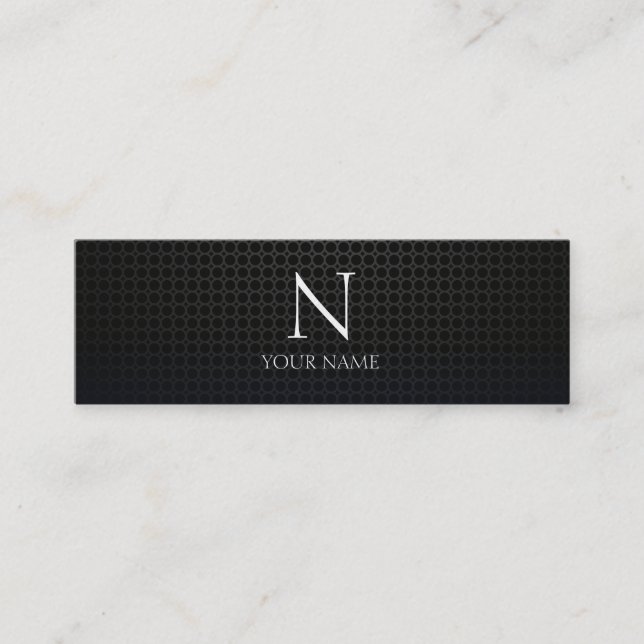 Grid Mini Business Card (Front)