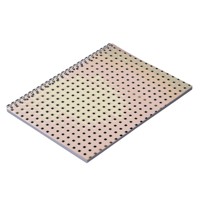 Grid Pattern from a Chair Spiral Notebook (Left Side)