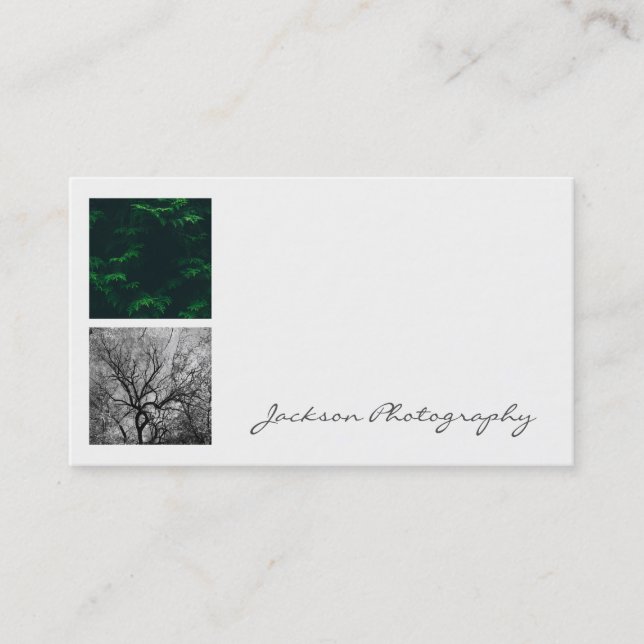 Grid / Photography Business Card (Front)