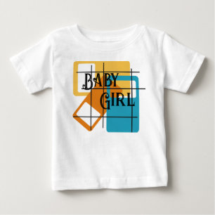 Grid Rectangles Baby T-Shirt