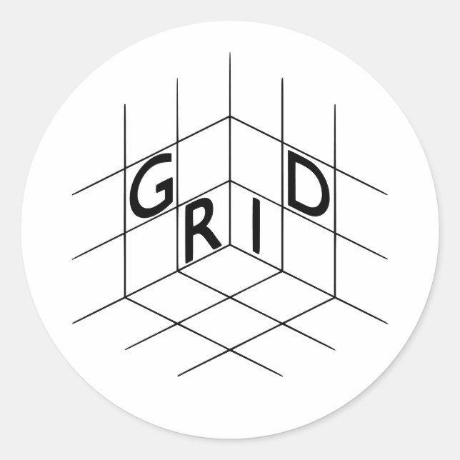 GRID Sticker (Front)