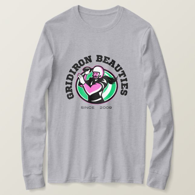 Gridiron Beauties '24 Logo Promo  T-Shirt (Design Front)