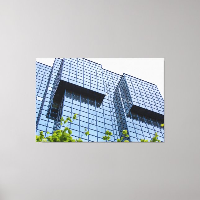 Gridlines to the Sky Canvas Print (Front)