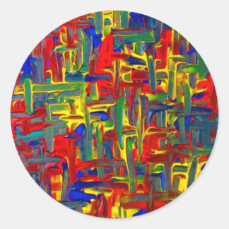 Gridlock 1.5" Sticker