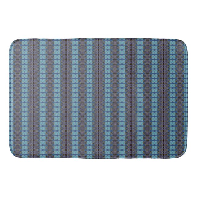Grids Bath Mat (Front)