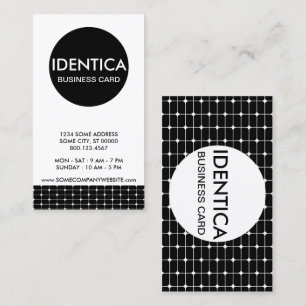 grids company business card