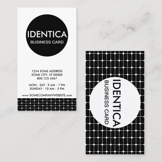 grids company business card (Front/Back)