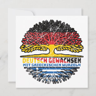 Griechisch Deutsch Card