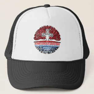 Griechisch Schweizer Schweiz Griechenland Trucker Hat