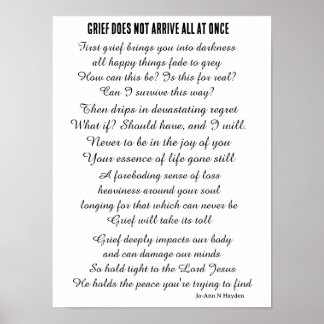 GRIEF POSTER