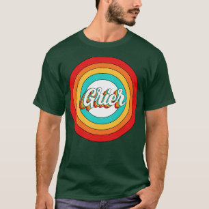 Grier Name Shirt Vintage Grier Circle