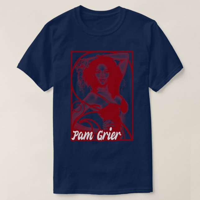 Grier Red Style T-Shirt (Design Front)