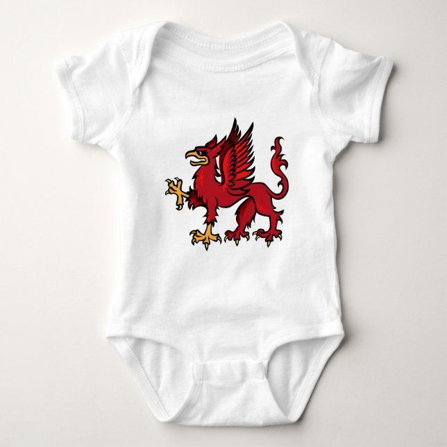 Griffin Baby Bodysuit (Front)
