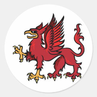Griffin Classic Round Sticker