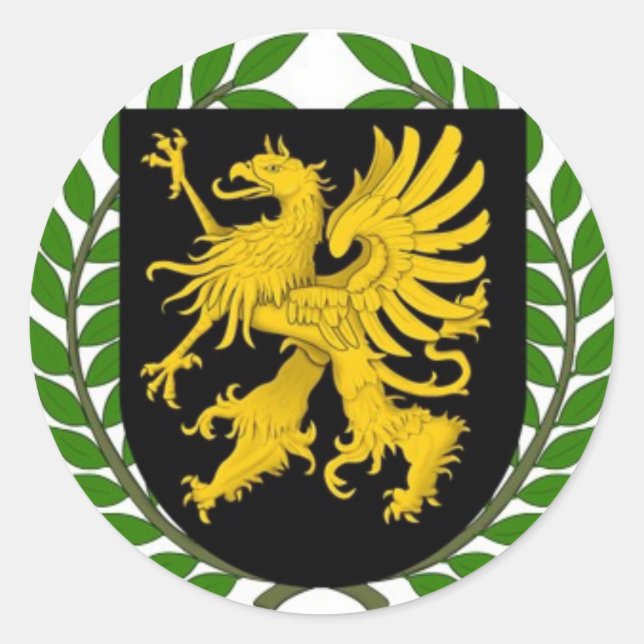 Griffin Classic Round Sticker (Front)