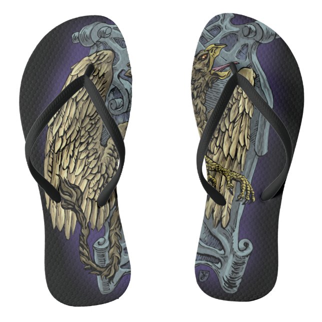 Griffin Crest Jandals (Footbed)