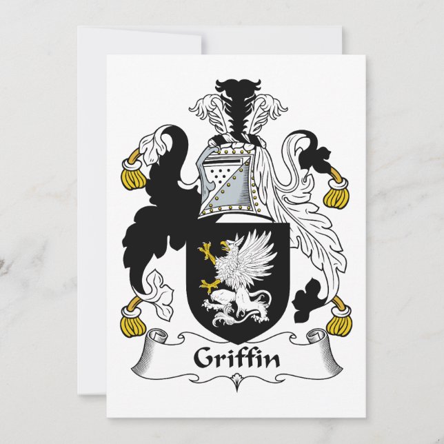 Griffin Family Crest (Front)