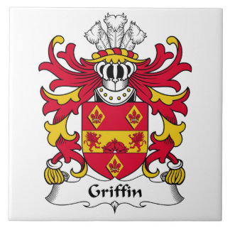 Griffin Family Crest Tile