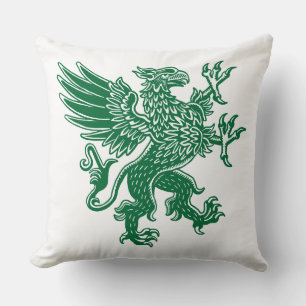 Griffin - Forest Green Cushion
