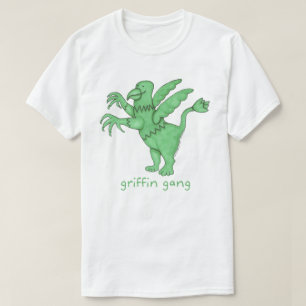 Griffin Gang (Various Styles) Men's White T-Shirt